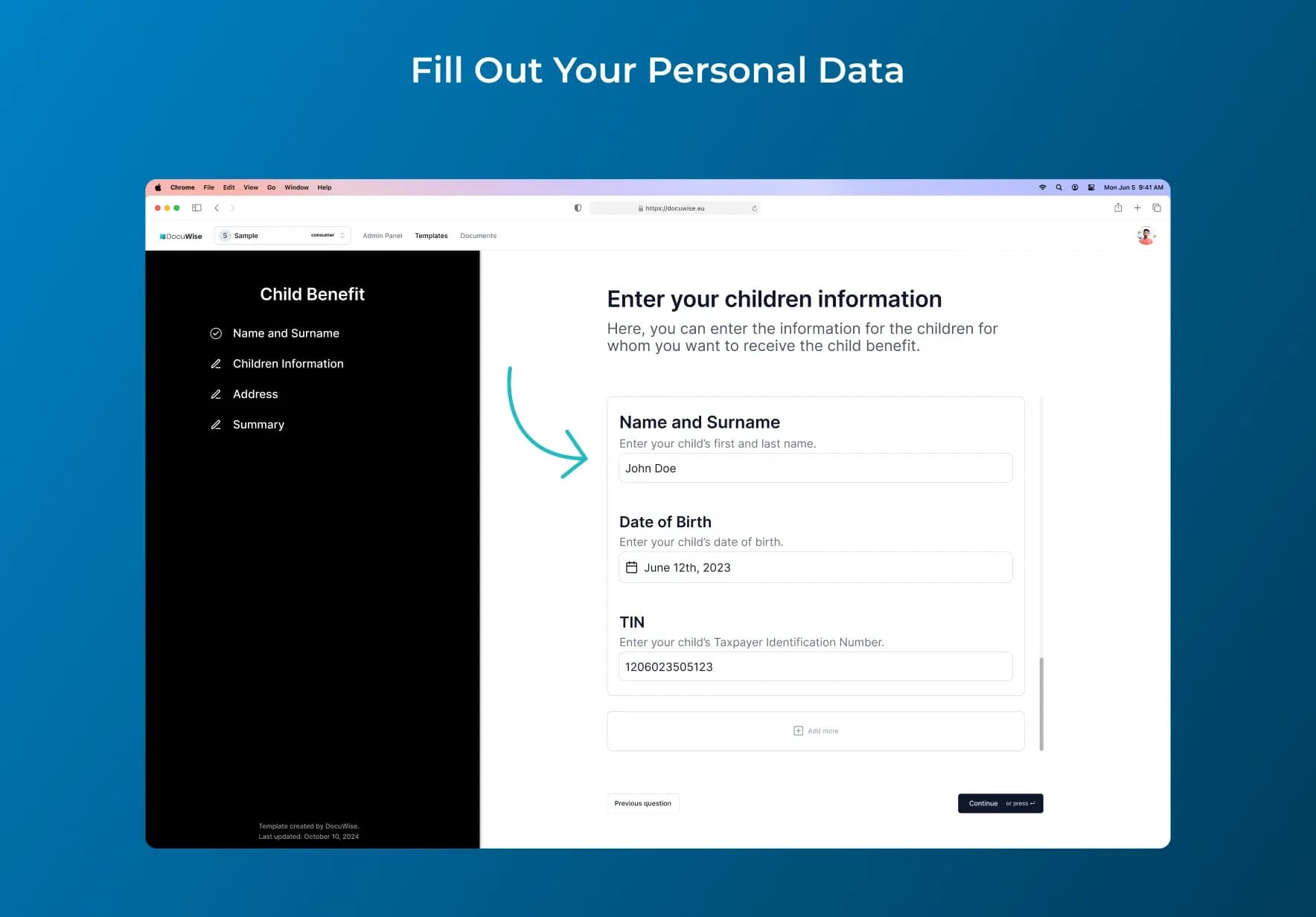 docuwise-personal-data